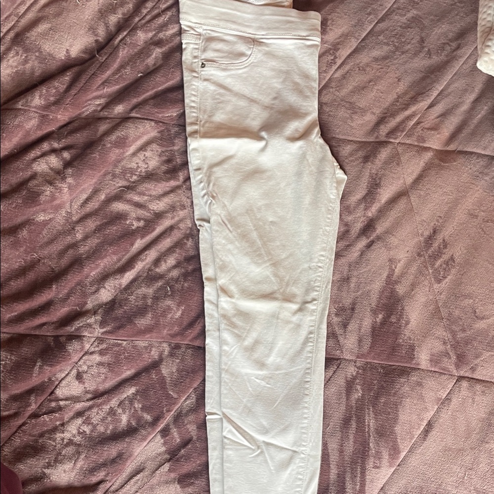 Old Navy Women's Light Cream Skinny Jeans
